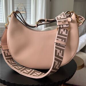 Fendi Fendigraphy bag
Width 11 inches
Height 9 inches